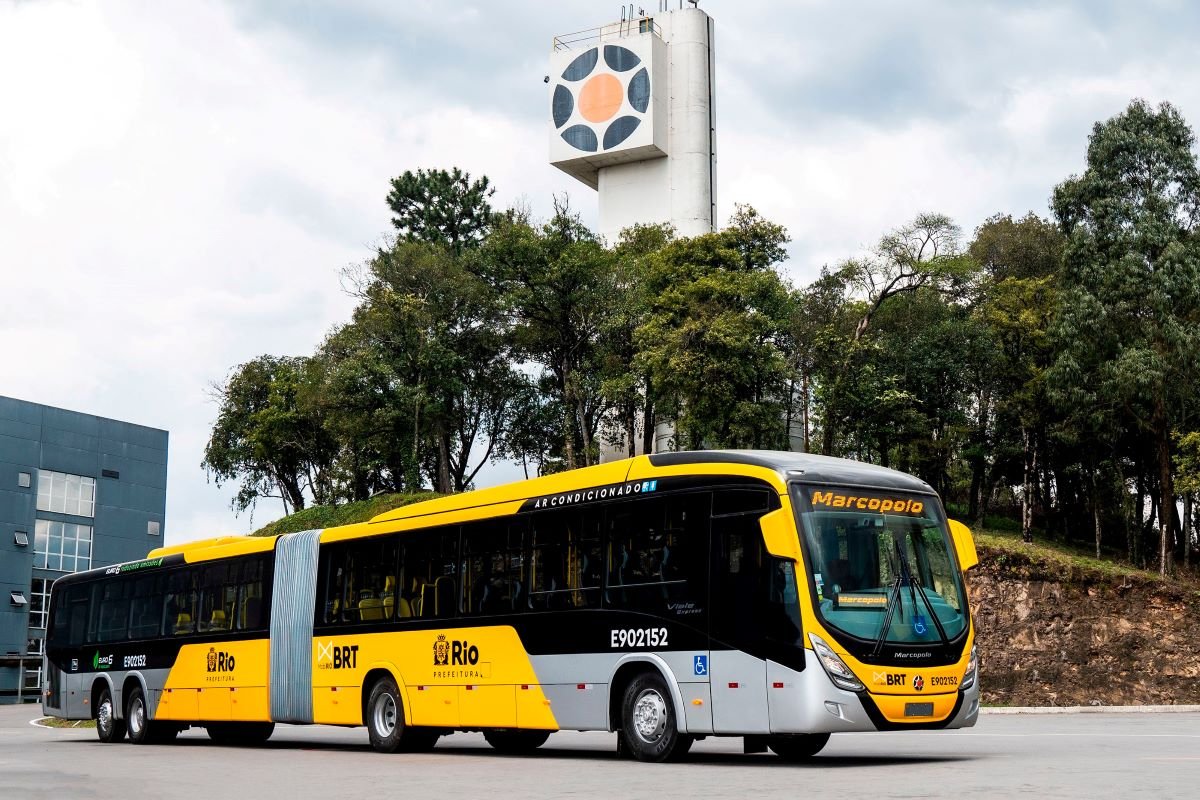 Marcopolo Fornece Quase Nibus Para Brt Do Rio Automotive Business