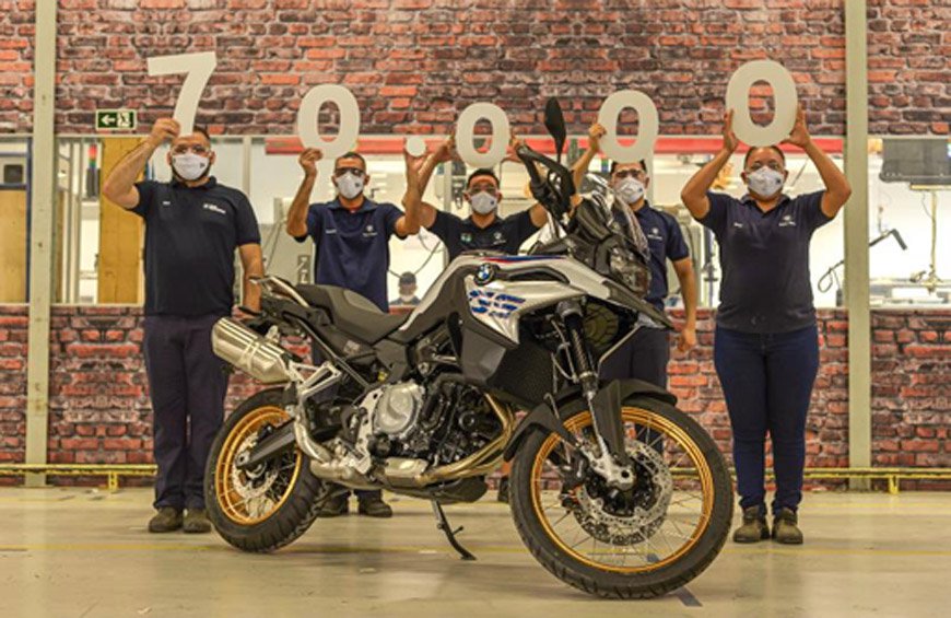  BMW alcanza hito de 1.000 motocicletas producidas en Brasil
