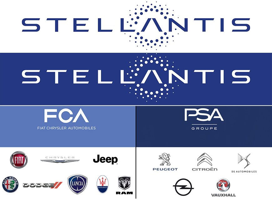 PSA e FCA divulgam logo da Stellantis Automotive Business